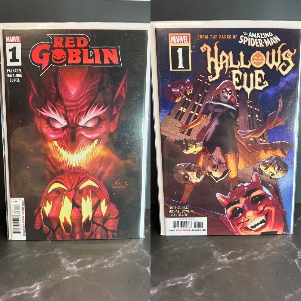 Red Goblin #1 2023 Marvel Comics And Amazing Spider-man Hallows Eve‎ #1